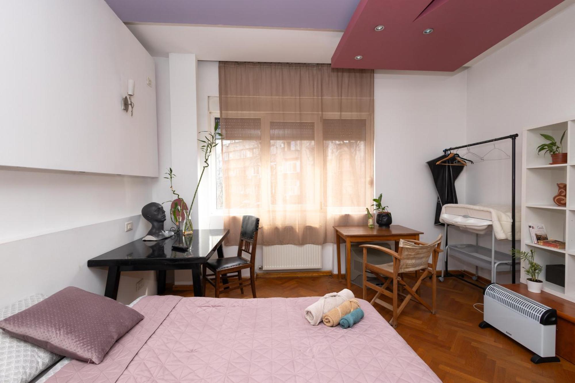 Shared Retro Vintage Luxury Apartment 布加勒斯特 外观 照片